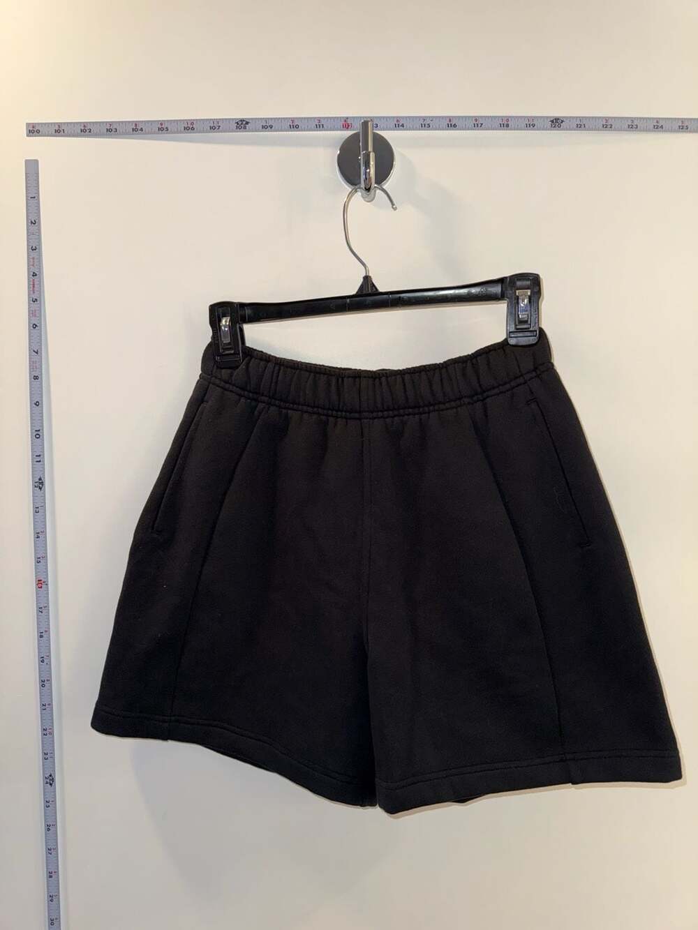 Lululemon Black Scuba High-Rise Performance Short 5"